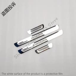 4pcs/lot For 2013-2020 Vauxhall Opel Insignia ultra-thin door sill cover stainless steel car Accessories
