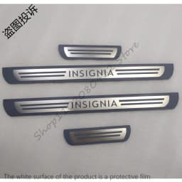 4pcs/lot For 2013-2020 Vauxhall Opel Insignia ultra-thin door sill cover stainless steel car Accessories