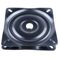 Rotating Seat Swivel Base Mount Plate for Bar Stool Chair, Heavy Duty Steel, 360 Degrees Rotating Seat, Table Applications Tools