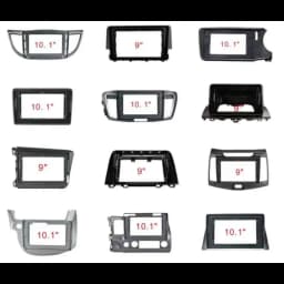 9INCH Car Radio Fascias For Nissan patrol Y61 1997-2006 Android GPS MP5 Stereo Player 2 Din Head Unit Panel Dash Frame Installat