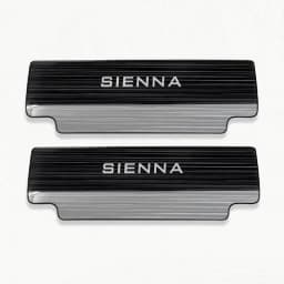 For Toyota Sienna XL40 4th 2021 2022 Refit Automotive Interior Rear Seat Anti-kick Cushion Car Front Door Anti-Kick Mat
