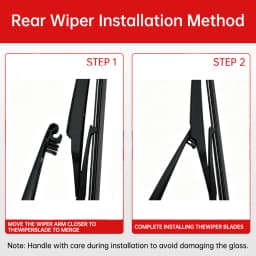 Rear Wiper Blade For Toyota Yaris 1.5G 12"/300mm Car Windshield Windscreen Rubber 2008 2009 2010 2011 2012 2013