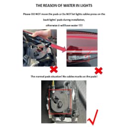 Pair Of Car Tail Light Assembly For Volkswagen VW Golf 7 Mk7 Golf 7.5 Mk7.5 2013 2014-2020 LED Brake Flowing Water Flicker