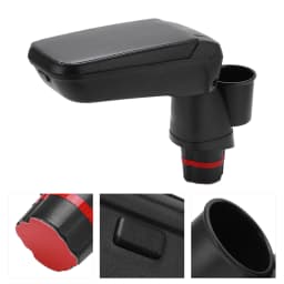 Central Armrest Box with Water Cup Holder Replacement for Mercedes Smart Fortwo Forfour 453 15-19 Car Cup Stand Water Cup Holder