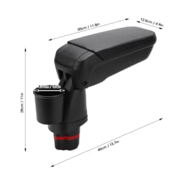 Central Armrest Box with Water Cup Holder Replacement for Mercedes Smart Fortwo Forfour 453 15-19 Car Cup Stand Water Cup Holder
