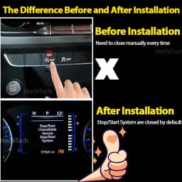 Car Automatic Stop Start Engine System Off Device Control Sensor Plug Cable For Mercedes Benz Smart Fortwo 453 2014-2019