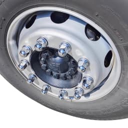 Wheel Nuts Covers 33mm Metal Chrome Plating Universal Bolt Head Protection Cap External Decorative Wheel Rim Screw Trucks Bus