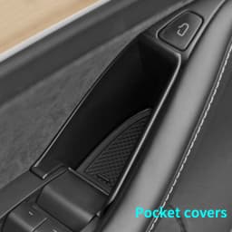 for Tesla Model 3/Y/Model YL Door Handle Storage Box, Front and Rear Door Storage and Organization Box, Storing Small Items