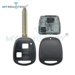 MYREMOTEKEY Remote Car Key Fob Control TOY43 Blade 304/315/434mhz 2 Buttons for Toyota Land Cruiser FJ Cruiser Prado 2004-2009