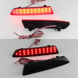 2Pcs Red LED Rear Bumper Reflector Lights Car Tail Lamps Brake Stop Light For Mercedes-Benz W447 Vito Tourer Dualiner V-Class