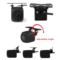 Carsanbo Universal Wireless Night Vision Rear View Camera HD Car Waterproof Wifi Reversing Camera 5V USB 12V Support Android IOS
