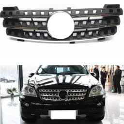 Front Bumper Grille Ventilation Network for Mercedes-Benz ML-Class W164 ML300 ML320 ML350 ML400 ML550 2005-2008