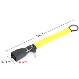 Universal Car Steering Wheel Lock With Seat Belt Buckles Sturdy Lock Theft Prevention Anti Device Lock For Truck SUV Van RV