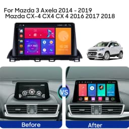 For Mazda 3 Axela 2014 - 2019 Mazda CX-4 CX4 2016 -2018 Car Radio Android Auto GPS Navigation Multimedia Video Player No DVD