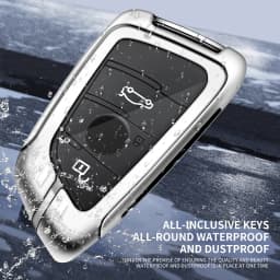 Zinc Alloy Car Key Case Cover for Bmw X1 X2 X3 X4 X5 X6 1 2 3 5 Series 2016 2017 2018 2019 2020 Key Holder Shell Accessories