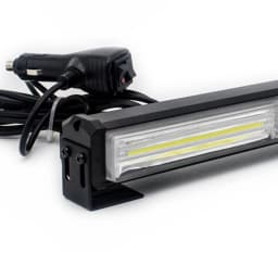 Red White Blue LED Strobe Light Bar Car LED Emergency Flash Light Beacon Auto Vehicle Flashing Safety Signal Lamp 12/24V