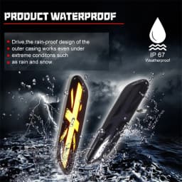 Sequential Blink Amber LED Car Front Fender Side Marker Turn Signal Lights For MINI Cooper R60 Countryman R61 Paceman 2011-2016