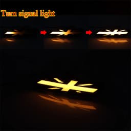 Sequential Blink Amber LED Car Front Fender Side Marker Turn Signal Lights For MINI Cooper R60 Countryman R61 Paceman 2011-2016