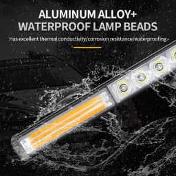 LED Strobe Lights For Auto Emergency Warning Lamp COB Led Bar Traffic Advisor Flashlight Signal Lamp Car Accessories
