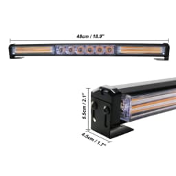 LED Strobe Lights For Auto Emergency Warning Lamp COB Led Bar Traffic Advisor Flashlight Signal Lamp Car Accessories