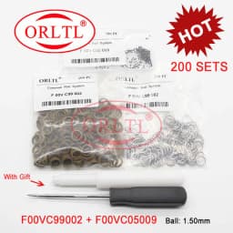 Repair Kit Gasket F00VC99002 1.34mm Steel Ball F00VC05001 1.5mm Ceramic Ball F00VC05009 F00VC05008 F00RJ02177 for BOSCH