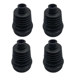 4PCS Black Universal Silicone CV Constant-velocity Dust Cover Joint Boot Drive Shaft Universal Strong Elasticity Cars Tools