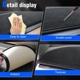For Tesla Model 3 Dashboard Cover Model 3 Y 2017 2018 2019 2020 2021 2022 Sunshade Protector Non-slip Dash Mat Car Accessories