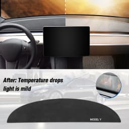 For Tesla Model 3 Dashboard Cover Model 3 Y 2017 2018 2019 2020 2021 2022 Sunshade Protector Non-slip Dash Mat Car Accessories