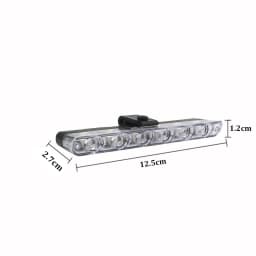 4Pcs White Yellow Grill Car LED Light Strobe Red Blue Emergency Remote Wireless Control Flash Signal Fireman Beacon Warning Lamp