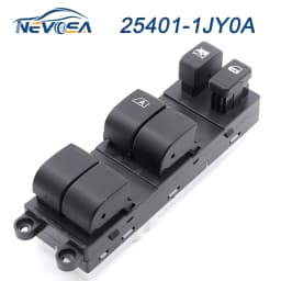 NEVOSA 25401-1JY0A For Nissan Tiida Rogue Versa Pathfinder Teana Auto Car Power Window Switch 25401-EL30 16+3 Pins 254011JY0A