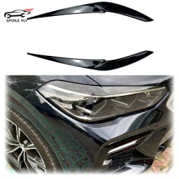 2018 To Up For BMW X5 G05 X6 G06 30i 30d 35i 35d 40i 40d 45e M50i M50d Evil Headlight Eyebrows Eyelid Eyelash Head Light Lamp