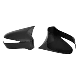 Bracingo Rearview Mirror Cover Fit For Honda Civic 8th 2006-2011 Gloss Black/Carbon Pattern Side Wing Mirror Cap Car Accessories