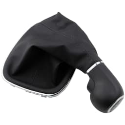 5 Speed Gear Shift Knob Gaitor Boot Manual PU Leather & Plastic For Opel Vauxhall Corsa D S07 E X15