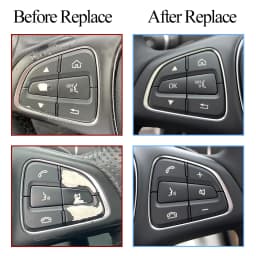 Car Multi-Function Steering Wheel Control Switch Button For Mercedes Benz C GLC Class W205 W253 C200 C300 0999050200 0999050300
