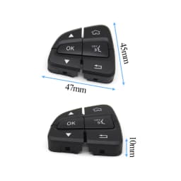 Car Multi-Function Steering Wheel Control Switch Button For Mercedes Benz C GLC Class W205 W253 C200 C300 0999050200 0999050300