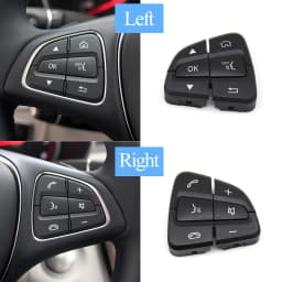 Car Multi-Function Steering Wheel Control Switch Button For Mercedes Benz C GLC Class W205 W253 C200 C300 0999050200 0999050300