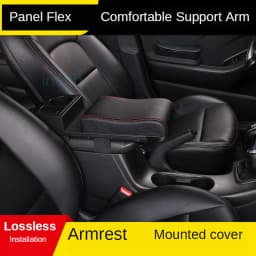 Car Armrest With Cup Holder for Car Universal Armrest Storage Box Arm Elbow Supportor Soft Elbow Suppoty Cushion Auto Accessorie