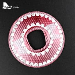 Real Hard Carbon Fiber Sticker For Fiat 500 Abarth 595 695 2008-2014 2015 2016 2017 2018 2019 2020 2021 2022 2023 Car Interior