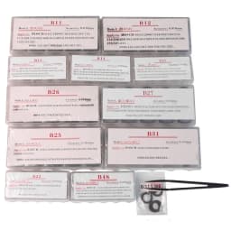 New!555PCS Common Rail Injector Repair Adjustment Washer Shims for Bo-sch for Den-so,B11,B12,B13,B14,B16,B22,B25,B26,B27.B31,B48