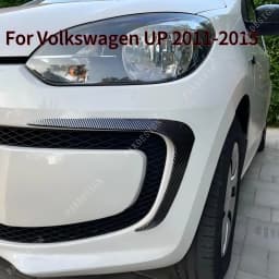 Car Front Bumper Side Splitters Wind Knife Spoiler BodyKit Tuning ABS Modification for Volkswagen UP 2011-2015 Wind Knife Cover