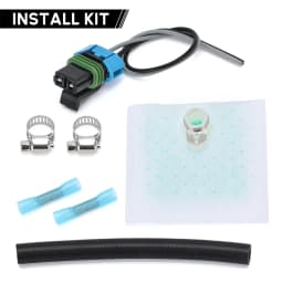 WLR - E85 Compatible Racing High Performance internal 450LPH Fuel Pump For Nissan Skyline Subaru WRX F90000267 & Install Kit