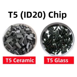10pcs original T5 Ceramic Chip T5 Glass chip ID20 ID 20 ID 13 T20 ID13 Transponder Chip Car Key Chip 10/20/50/100PC
