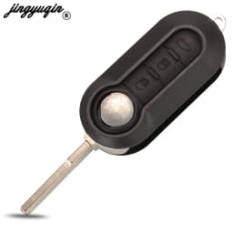 Jingyuqin 3Button 433Mhz Remote Key Dehilp Marelli System For Lancia Delta Musa Ypsilon Abarth 500 Punto id46 PCF7946 fob