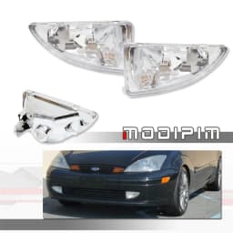 Car Front Bumper Fog / Driving Light Housings For Ford Focus ZTW/ZTS/LX/ZX5/ZX3/SE 2002-2004, No Bulb/Socket, Auto Accessories