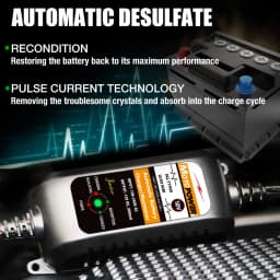 12V 800mA Automatic Smart Car Motorcycle Battery Charger Maintainer