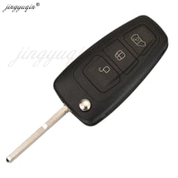 jingyuqin 5pcs 3BTN Car Remote Flip Key For Ford Tourne Transit GK2T-15K601- AB /AA 433.92MHz FSK Pro ID49 Chip : A2C94379403