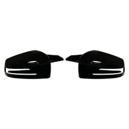 Carbon Fiber Look Black Rearview Side Mirror cover Caps for Mercedes-Benz W176 W246 W204 W212 W221 C117 X204 X156 ABS