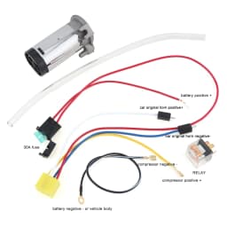 12V /24V Universal Car Air Horn Pump Loud Car Truck Vehicle Train Motorcycle Siren Horn Multi-tone Claxon Horns Air Compressor