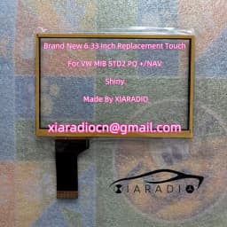 Wholesale 6.33 Inch Touch Screen TDO-WVGA0633F00039 WVGA0633F00045 For VW MIB STD2 PQ Car Multimedia Navigation Radio