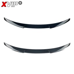XVIP Car M4 Style Roof Spoiler Glossy Black Wings For BMW 3 Series G20 G28 2019-2022 330i 330e Sedan ABS Ducktail Trunk Spoilers